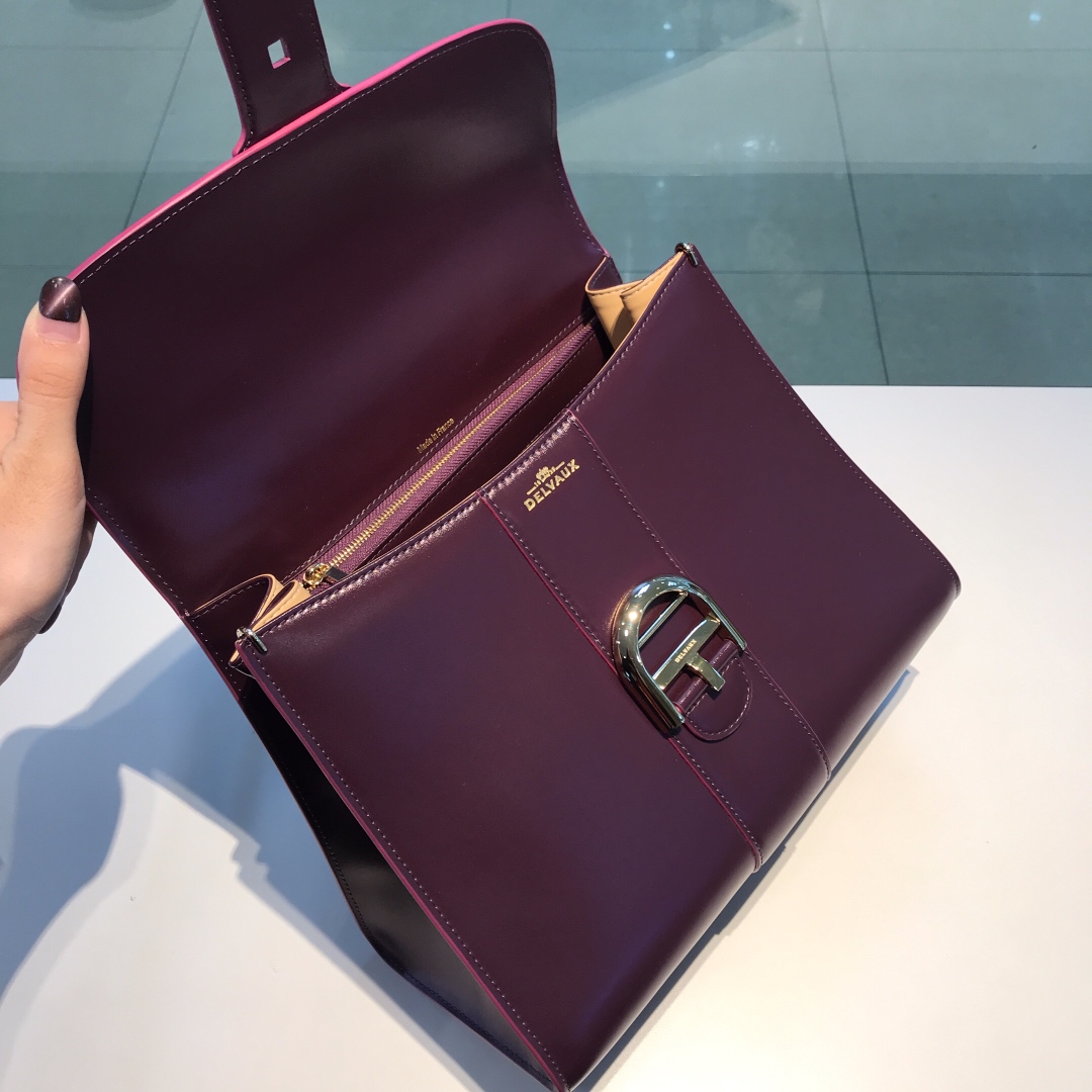 델보 브리앙 박스백 미듐